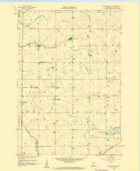 Download a high-resolution, GPS-compatible USGS topo map for Kerkhoven SE, MN (1959 edition)