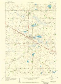 Download a high-resolution, GPS-compatible USGS topo map for Kerkhoven, MN (1959 edition)