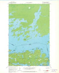 Download a high-resolution, GPS-compatible USGS topo map for Kettle Falls, MN (1970 edition)