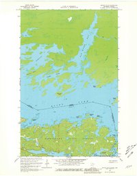 Download a high-resolution, GPS-compatible USGS topo map for Kettle Falls, MN (1981 edition)