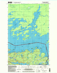 Download a high-resolution, GPS-compatible USGS topo map for Kettle Falls, MN (2003 edition)