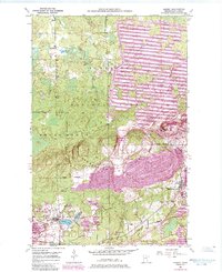 Download a high-resolution, GPS-compatible USGS topo map for Kinney, MN (1985 edition)