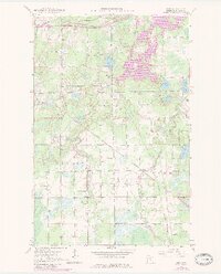 preview thumbnail of historical topo map of St. Louis County, MN in 1951