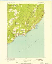 Download a high-resolution, GPS-compatible USGS topo map for Knife River, MN (1955 edition)