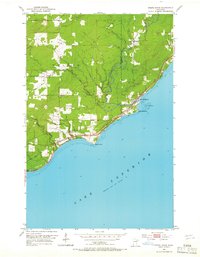 Download a high-resolution, GPS-compatible USGS topo map for Knife River, MN (1966 edition)