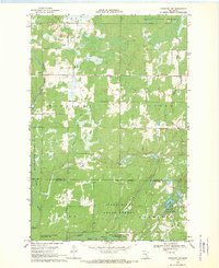 preview thumbnail of historical topo map of Aitkin County, MN in 1968