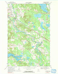 Download a high-resolution, GPS-compatible USGS topo map for La Prairie, MN (1991 edition)