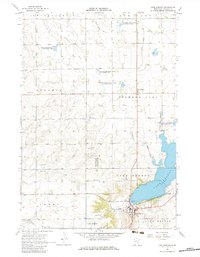 Download a high-resolution, GPS-compatible USGS topo map for Lake Benton, MN (1983 edition)