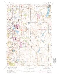 preview thumbnail of historical topo map of Lake Elmo, MN in 1967