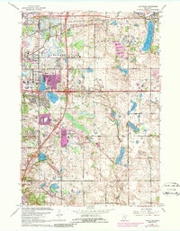 Download a high-resolution, GPS-compatible USGS topo map for Lake Elmo, MN (1986 edition)