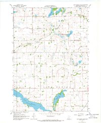 Download a high-resolution, GPS-compatible USGS topo map for Lake Hanska East, MN (1969 edition)