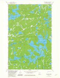Download a high-resolution, GPS-compatible USGS topo map for Lake Insula, MN (1981 edition)