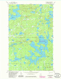 Download a high-resolution, GPS-compatible USGS topo map for Lake Insula, MN (1986 edition)