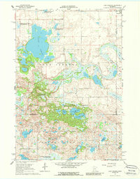 Download a high-resolution, GPS-compatible USGS topo map for Lake Johanna, MN (1988 edition)