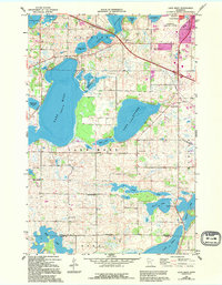 Download a high-resolution, GPS-compatible USGS topo map for Lake Mary, MN (1995 edition)