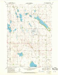 preview thumbnail of historical topo map of Swift County, MN in 1968
