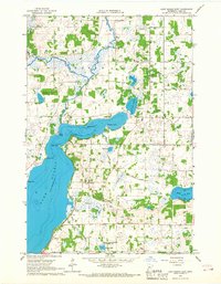 Download a high-resolution, GPS-compatible USGS topo map for Lake Osakis East, MN (1967 edition)