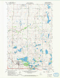Download a high-resolution, GPS-compatible USGS topo map for Lake Park, MN (1967 edition)