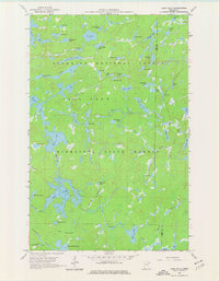 Download a high-resolution, GPS-compatible USGS topo map for Lake Polly, MN (1977 edition)