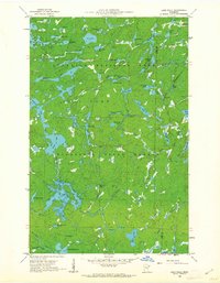 Download a high-resolution, GPS-compatible USGS topo map for Lake Polly, MN (1962 edition)