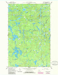 Download a high-resolution, GPS-compatible USGS topo map for Lake Polly, MN (1986 edition)