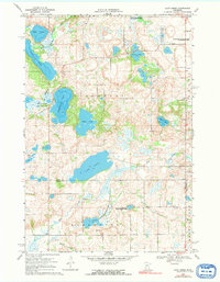 Download a high-resolution, GPS-compatible USGS topo map for Lake Simon, MN (1991 edition)
