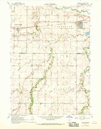 Download a high-resolution, GPS-compatible USGS topo map for Lamberton, MN (1969 edition)
