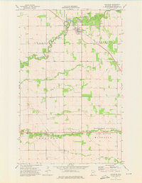 Download a high-resolution, GPS-compatible USGS topo map for Lancaster, MN (1976 edition)