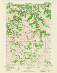 Download a high-resolution, GPS-compatible USGS topo map for Lanesboro, MN (1967 edition)