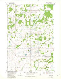 Download a high-resolution, GPS-compatible USGS topo map for Lastrup, MN (1982 edition)