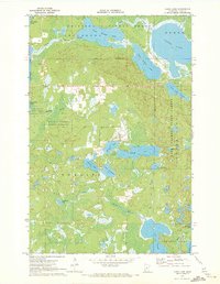 Download a high-resolution, GPS-compatible USGS topo map for Laura Lake, MN (1972 edition)