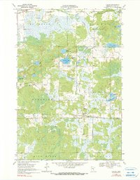 Download a high-resolution, GPS-compatible USGS topo map for Lawler, MN (1990 edition)