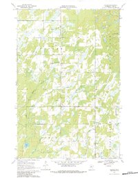 Download a high-resolution, GPS-compatible USGS topo map for Leader, MN (1984 edition)