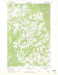 Download a high-resolution, GPS-compatible USGS topo map for Leader, MN (1972 edition)