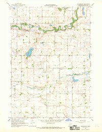 Download a high-resolution, GPS-compatible USGS topo map for Leavenworth, MN (1969 edition)
