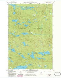 Download a high-resolution, GPS-compatible USGS topo map for Lima Mountain, MN (1986 edition)