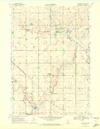 Download a high-resolution, GPS-compatible USGS topo map for Lime Creek, MN (1972 edition)