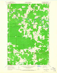 preview thumbnail of historical topo map of St. Louis County, MN in 1964