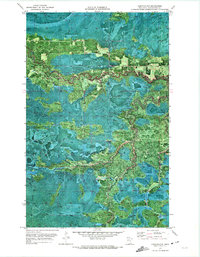 preview thumbnail of historical topo map of Koochiching County, MN in 1970