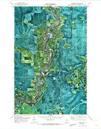 preview thumbnail of historical topo map of Koochiching County, MN in 1970