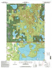 Download a high-resolution, GPS-compatible USGS topo map for Little Bowstring Lake, MN (1998 edition)