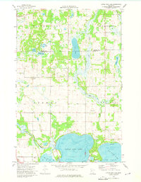 Download a high-resolution, GPS-compatible USGS topo map for Little Pine Lake, MN (1975 edition)