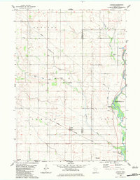 Download a high-resolution, GPS-compatible USGS topo map for London, MN (1983 edition)