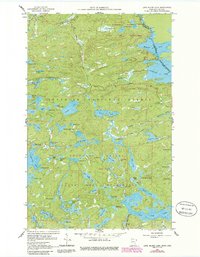 Download a high-resolution, GPS-compatible USGS topo map for Long Island Lake, MN (1986 edition)