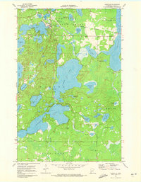 Download a high-resolution, GPS-compatible USGS topo map for Longville, MN (1973 edition)