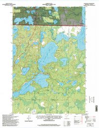 Download a high-resolution, GPS-compatible USGS topo map for Longville, MN (1998 edition)