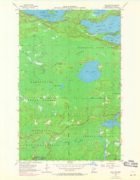 Download a high-resolution, GPS-compatible USGS topo map for Lost Lake, MN (1971 edition)