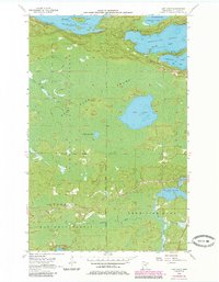 Download a high-resolution, GPS-compatible USGS topo map for Lost Lake, MN (1985 edition)