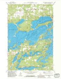 Download a high-resolution, GPS-compatible USGS topo map for Lower Whitefish Lake, MN (1995 edition)