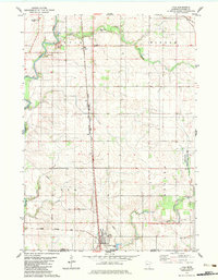 Download a high-resolution, GPS-compatible USGS topo map for Lyle, MN (1983 edition)